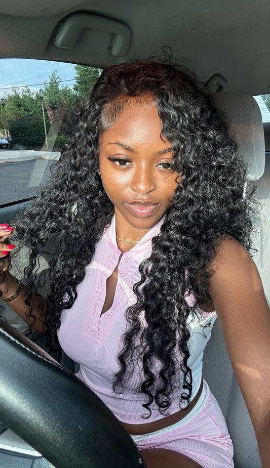Spanish Curl Half Wig